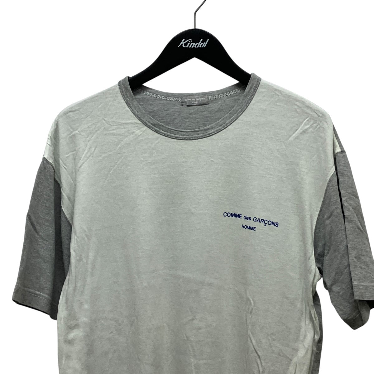 切替ロゴプリントTシャツHT 100310