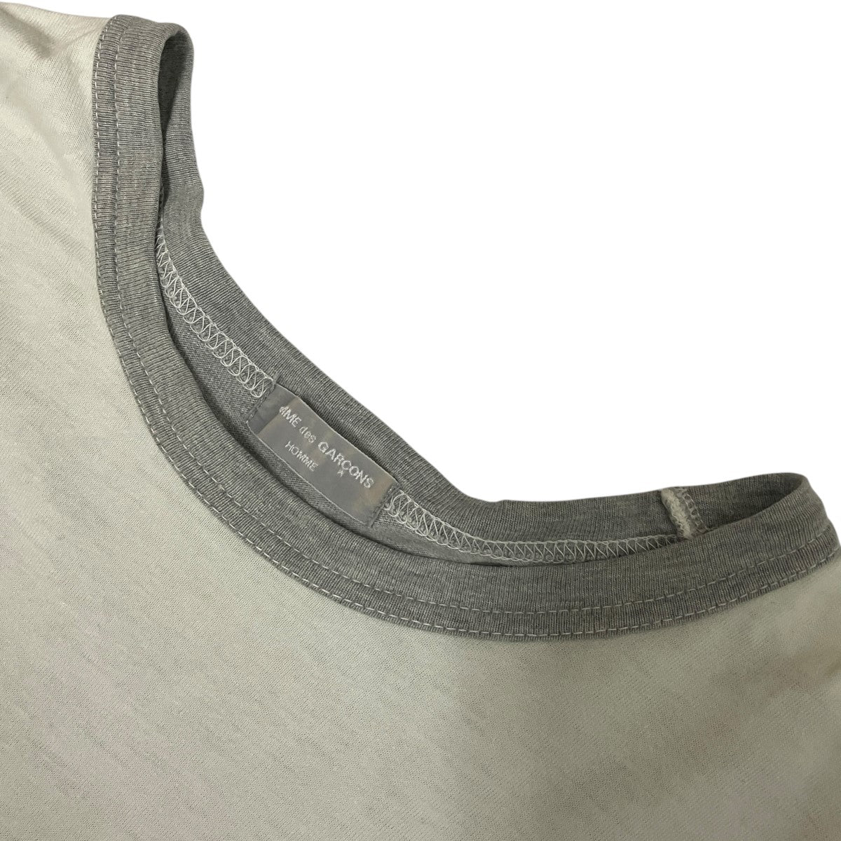 切替ロゴプリントTシャツHT 100310