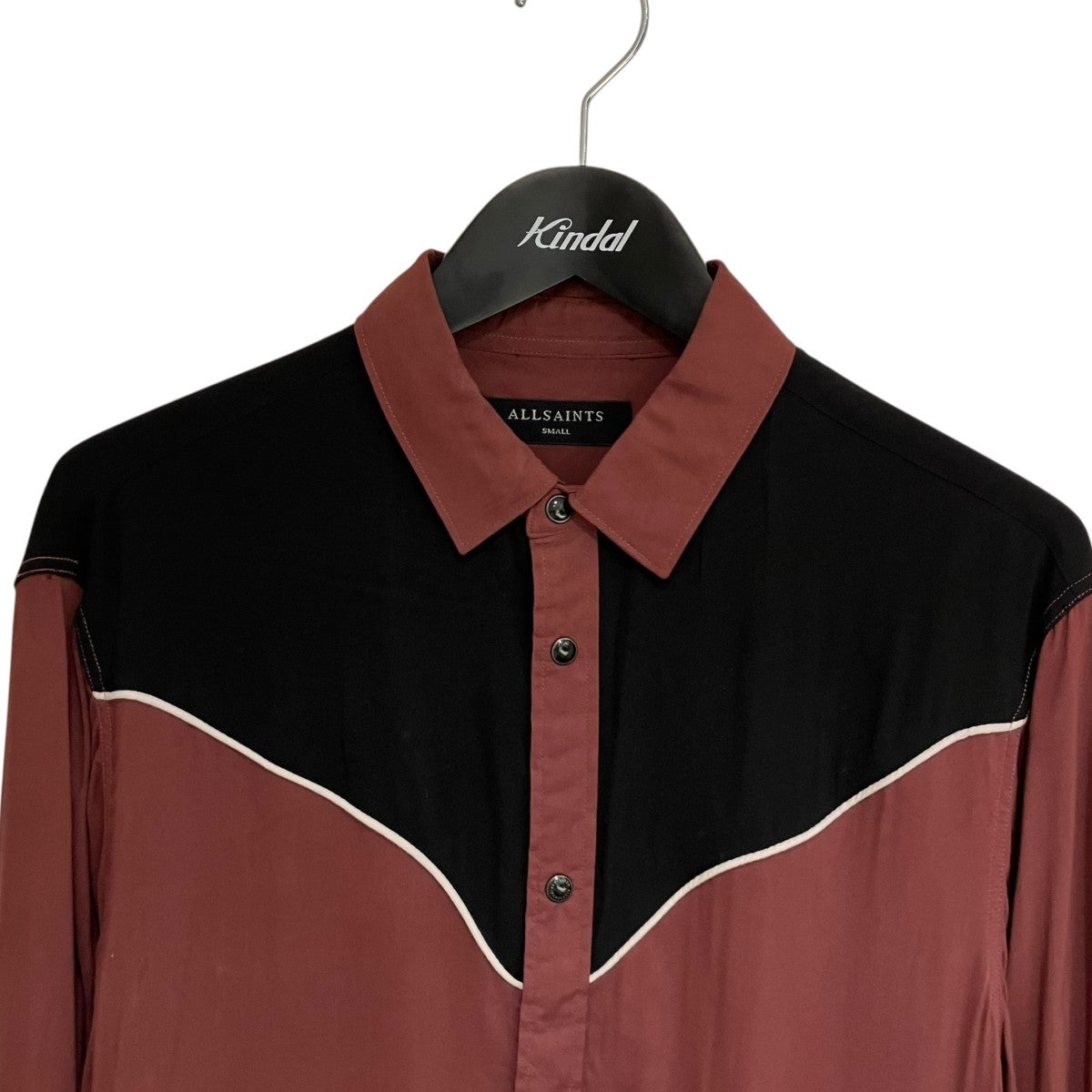ALL SAINTS 切替シャツAS62375 古着・中古-3枚目のアイテム画像