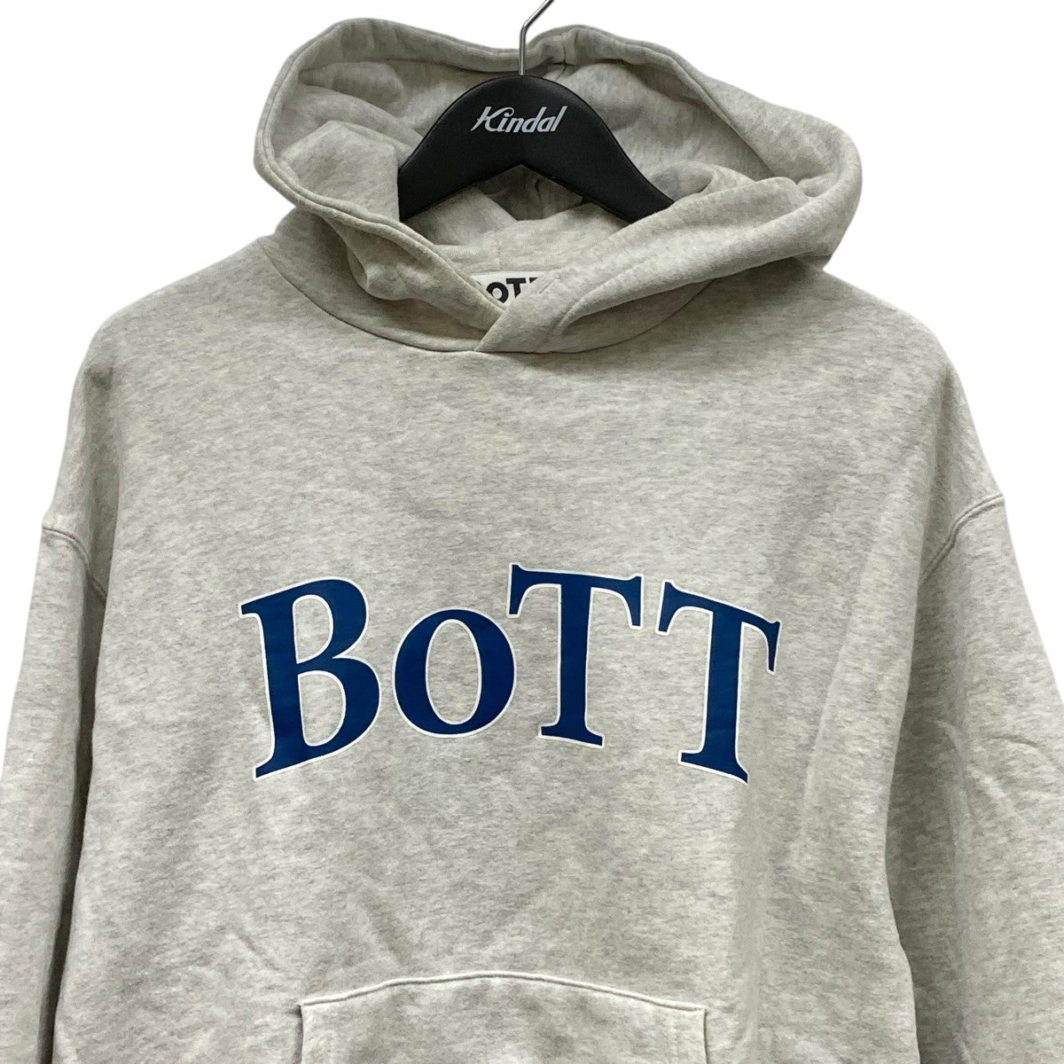 2850 BoTT 刺繍ロゴ　パーカー L　ボット　グレー フーディー 2850 BoTT 刺繍ロゴパーカー Lボットグレー フーディー