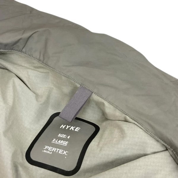 HYKE(ハイク) 24SSPERTEX WEP JACKETナイロンジップアップジャケット