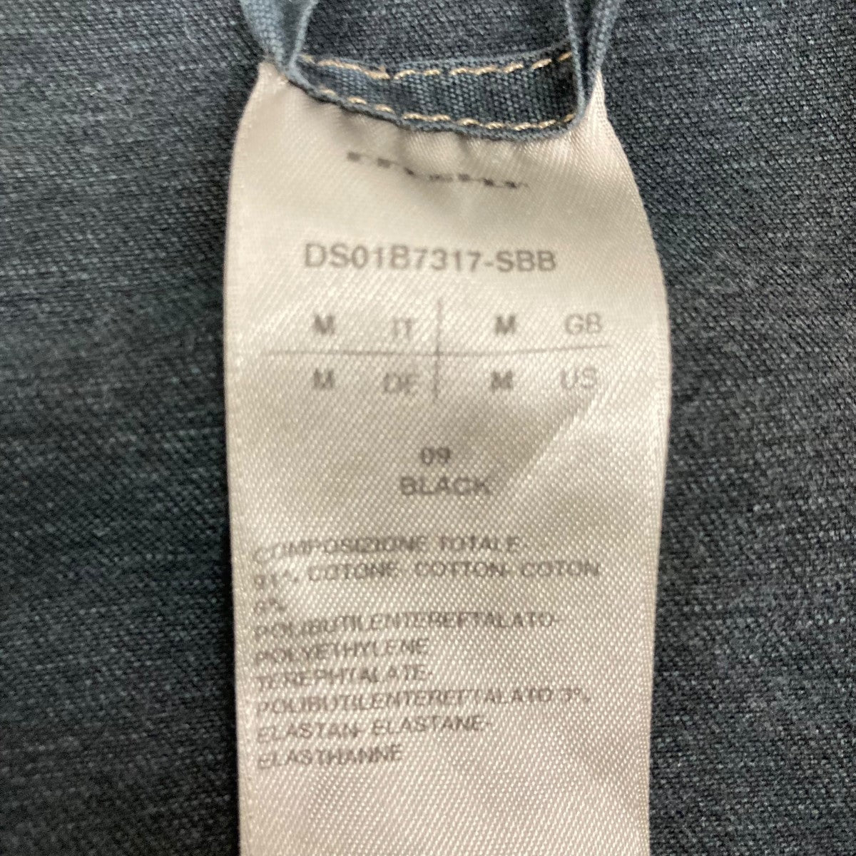 DRKSHDW フロントスリットコーティングデニムパンツDS01B7317-SBB 古着・中古-5枚目のアイテム画像