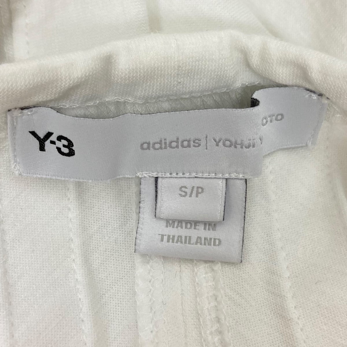80sBIRDWELL Mサイズ Tシャツ ホワイト ストライプ Y-3(ワイスリー) M CH1 OVERSIZED SS TEEオーバーサイズ