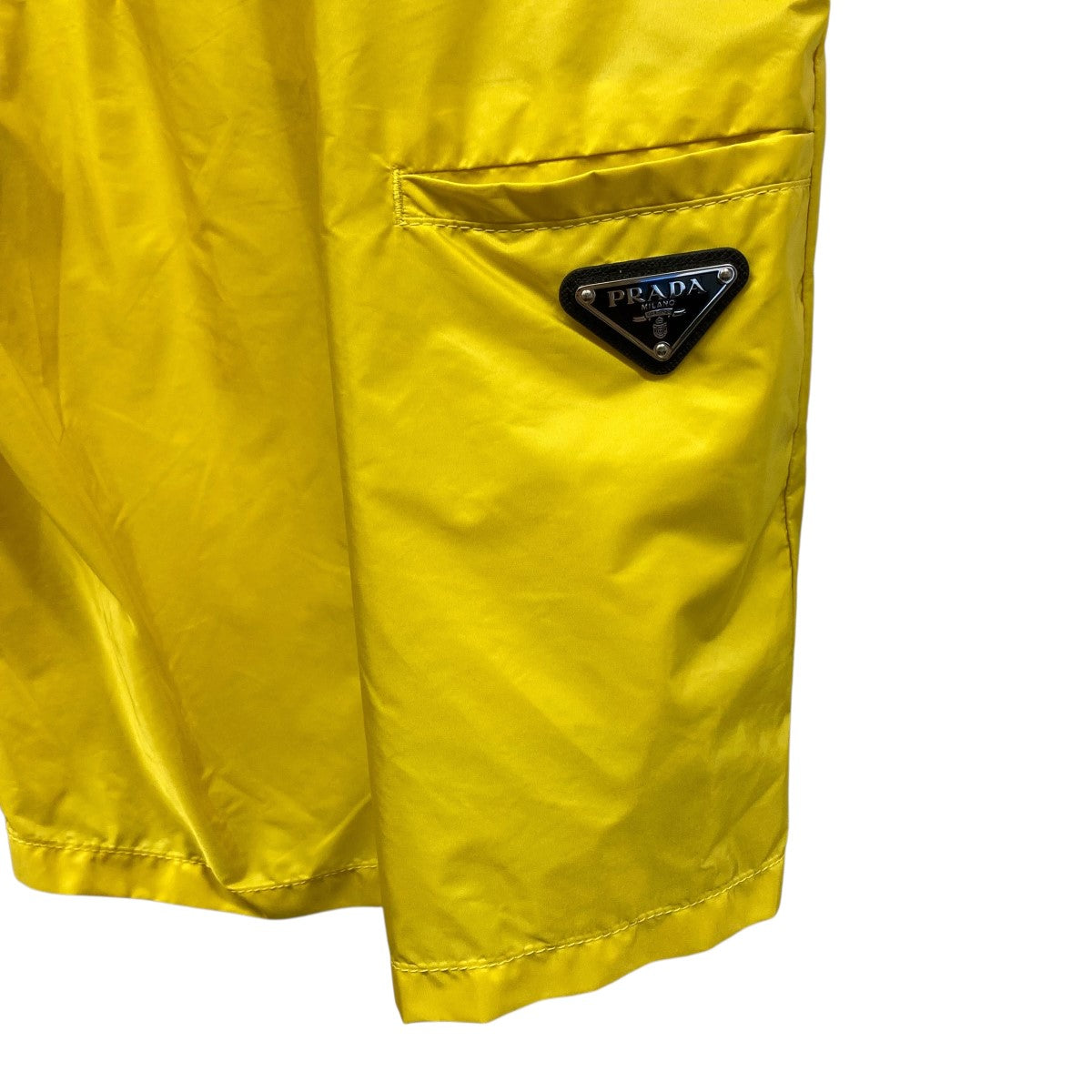 PRADA(プラダ) RE-NYLON三角プレートハーフパンツSPH153 SPH153