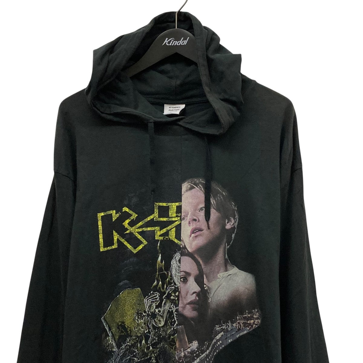 VETEMENTS(ヴェトモン) TITANIC K-HOLE SPLIT HOODIE再構築