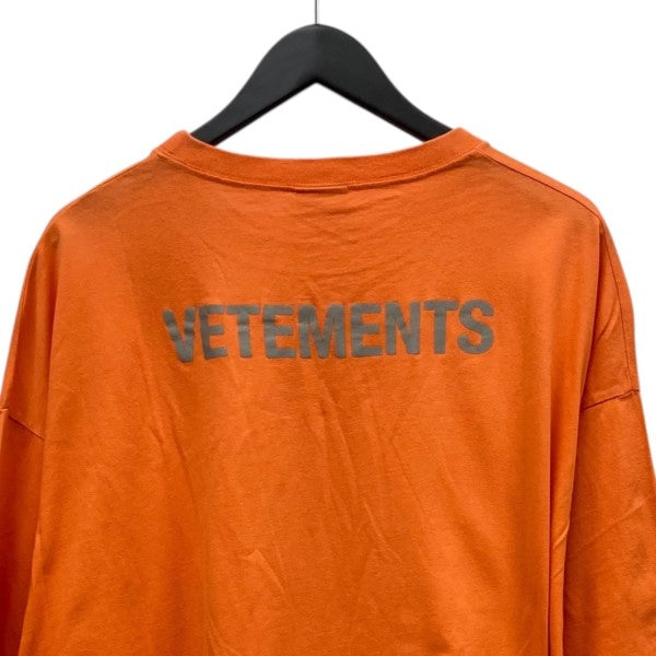 VETEMENTS(ヴェトモン) STAFF REFLECTOR TEEリフレクターロゴTシャツ
