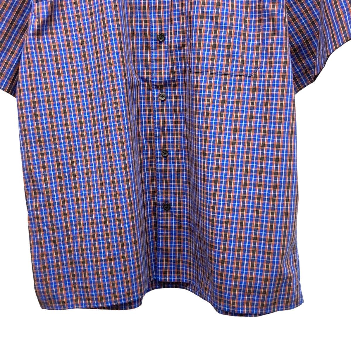 Supreme 25SSMini Plaid S S Shirt半袖チェックシャツ 古着・中古-4枚目のアイテム画像
