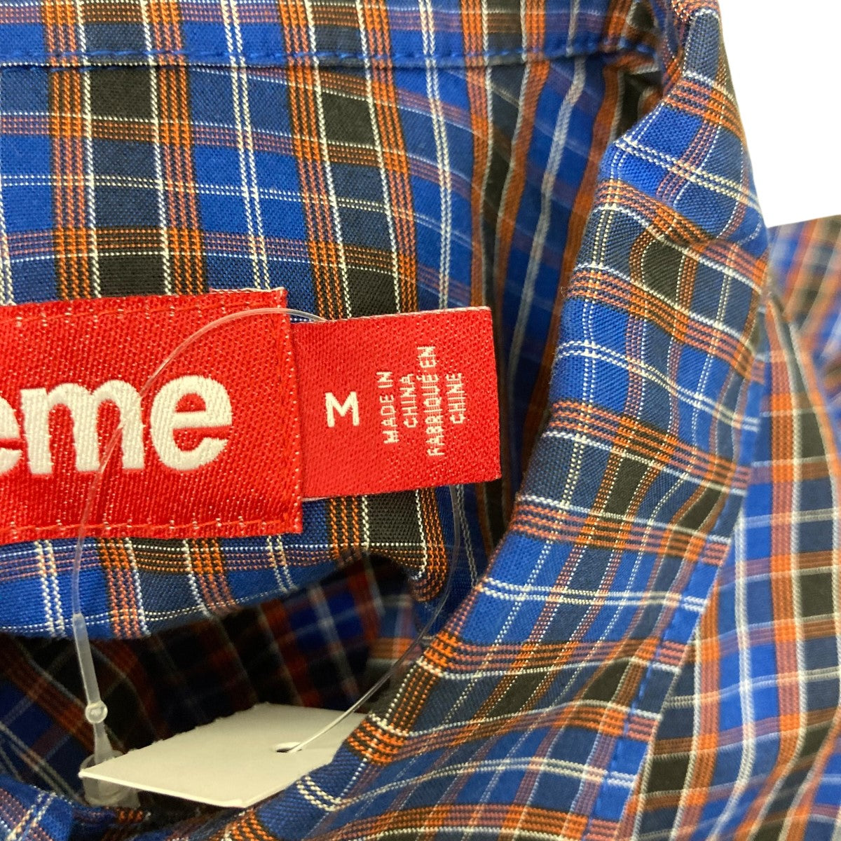 Supreme 25SSMini Plaid S S Shirt半袖チェックシャツ 古着・中古-5枚目のアイテム画像