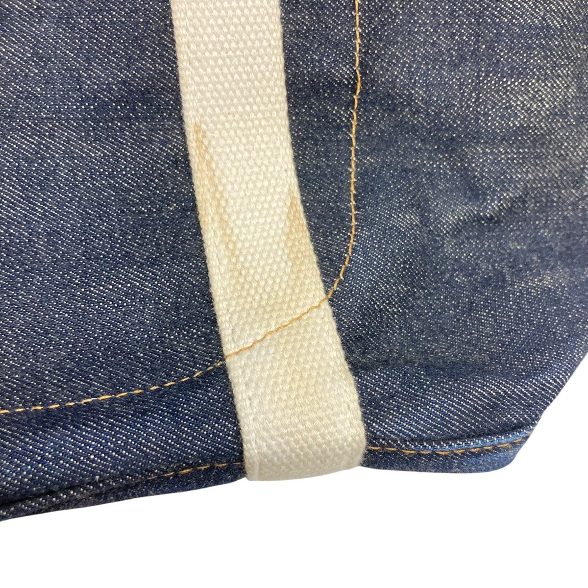 【美品】RRL インディゴデニム トートバッグ 中古・古着通販】RRL (ダブルアールエル) デニムトートバッグ