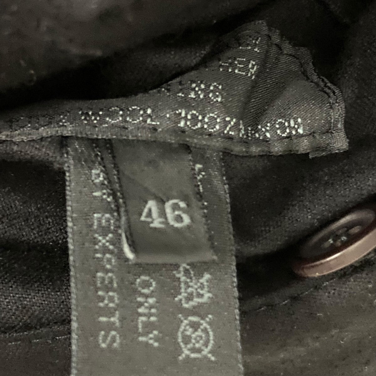 PRADA 00's archive ウール レザートリミングジャケット PRADA 00´s archive ウール レザートリミングジャケット