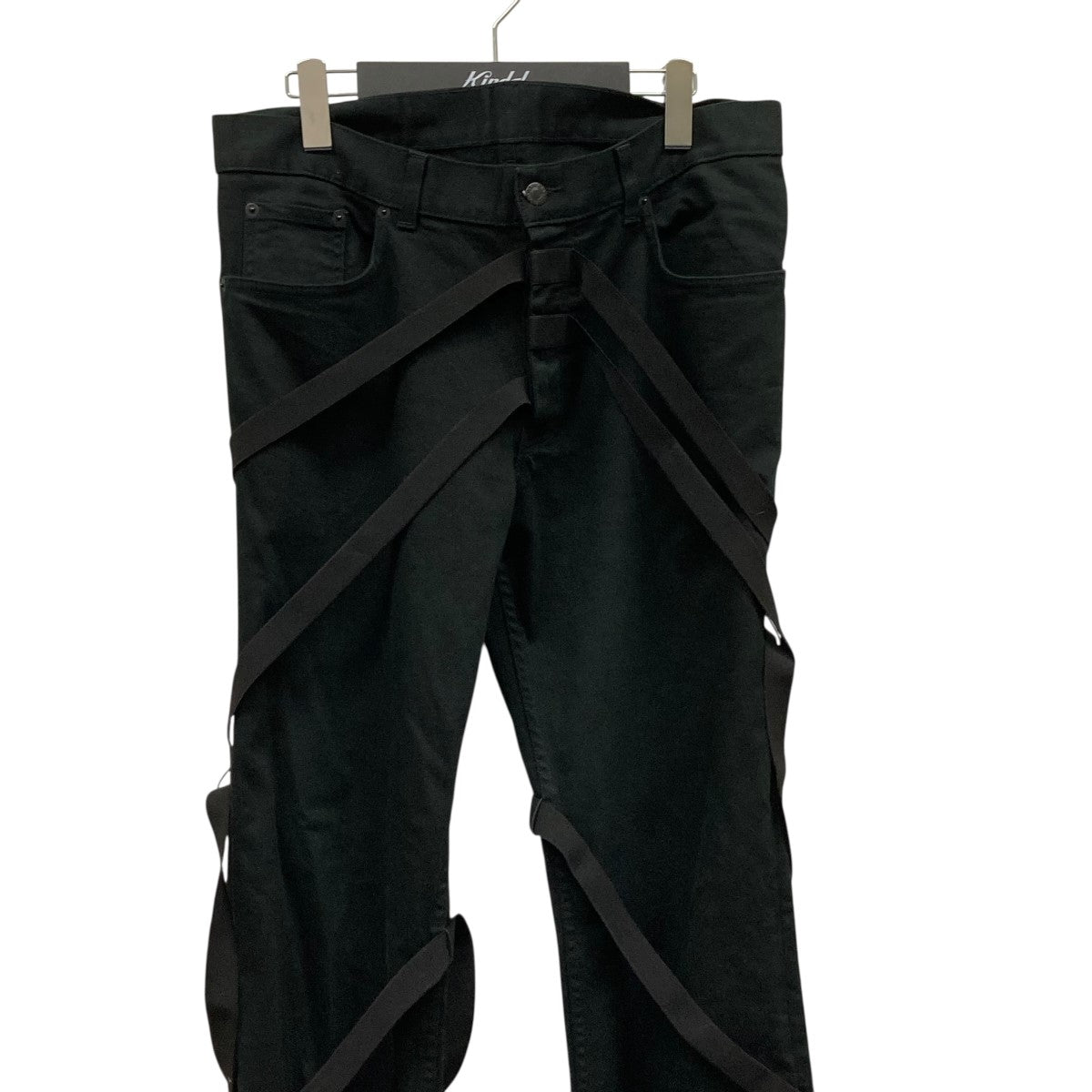 HELMUT LANG 04SS本人期 Bondage Denim Pantsボンテージパンツ745 HR0044 古着・中古-3枚目のアイテム画像