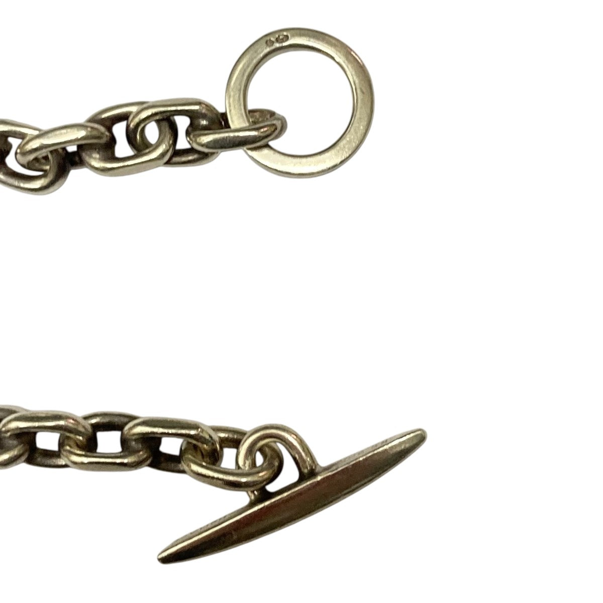 Randers Silversmith デンマーク製 Anchorerchain Braceletアンカーチェーンシルバーブレスレット 古着・中古-5枚目のアイテム画像