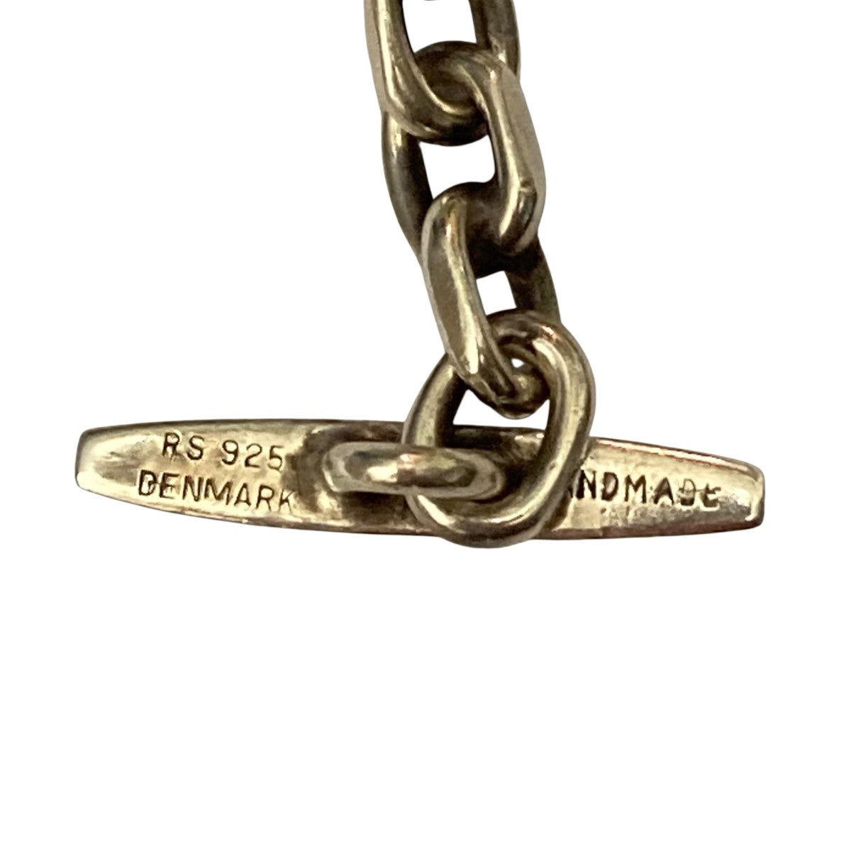 Randers Silversmith デンマーク製 Anchorerchain Braceletアンカーチェーンシルバーブレスレット 古着・中古-7枚目のアイテム画像