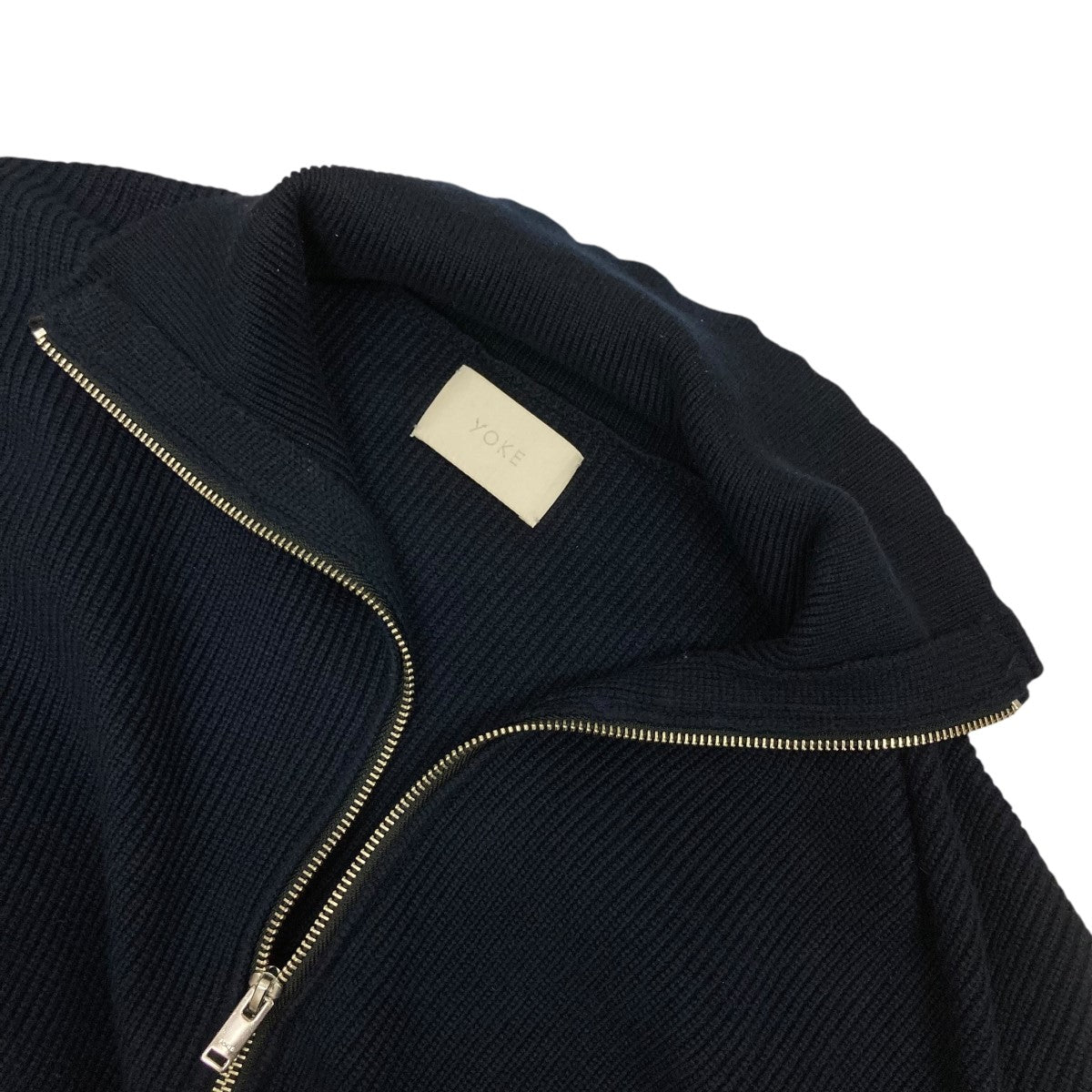 【YOKE】タイムセール　knit shirts jacket サイズ2 YOKE】タイムセール knit shirts jacket サイズ2 YOKE