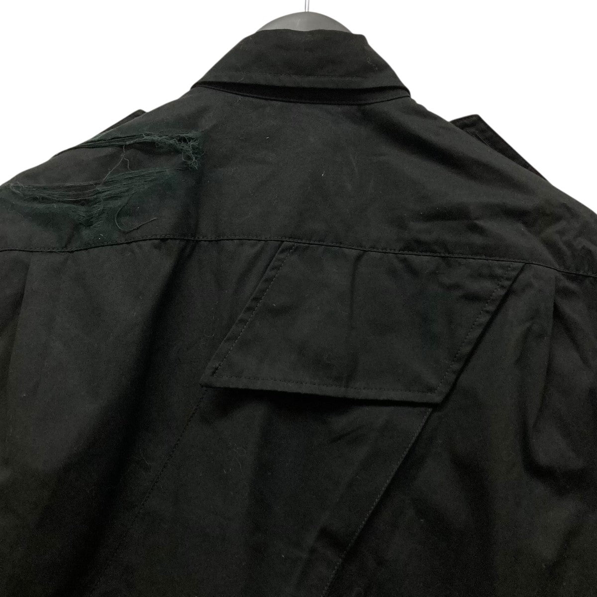 TAKAHIROMIYASHITA TheSoloIst． 24SScut off sleeve photographer shirtsダメージ加工ノースリーブシャツss.0004aSS24 古着・中古-4枚目のアイテム画像