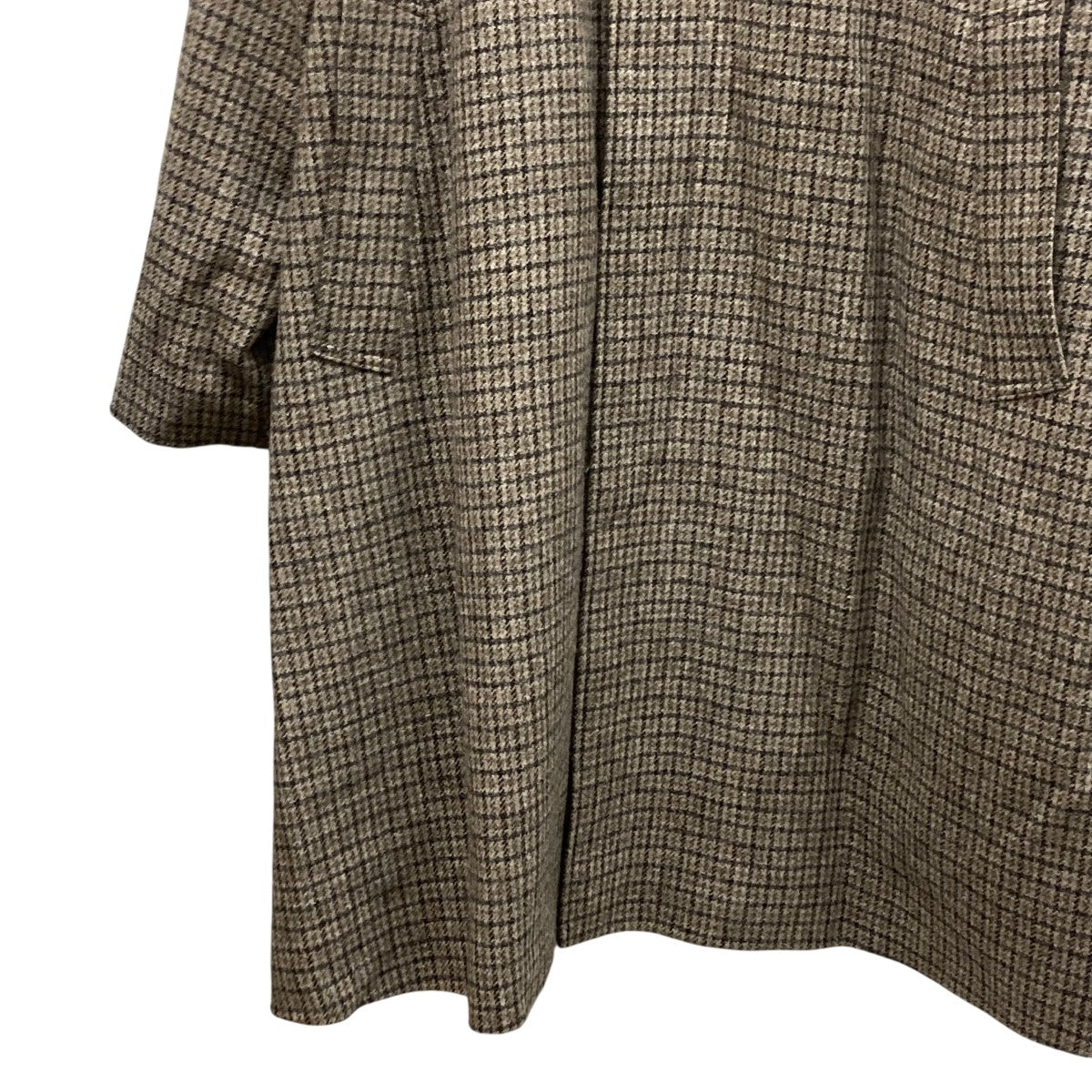 KAPTAIN SUNSHINE チェック柄 ステンカラーコート