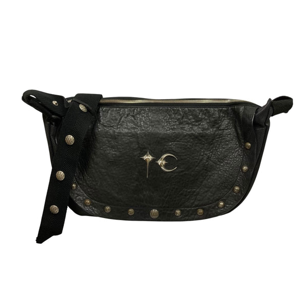 THUG CLUB(サグクラブ) DRAGON MESSENGER BAGレザースタッズショルダー