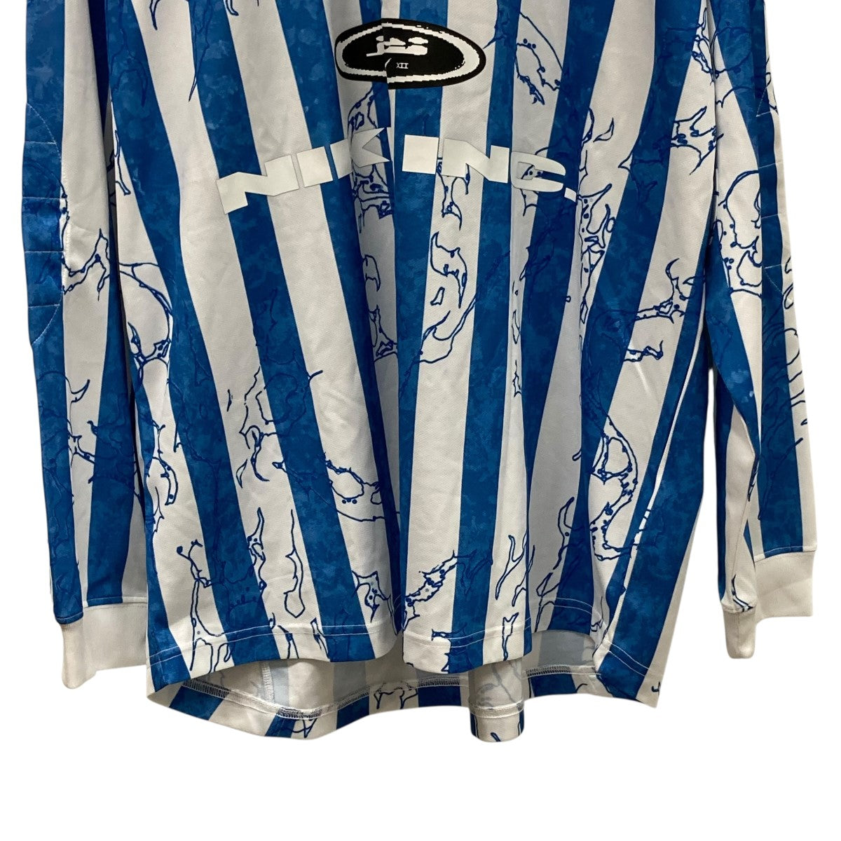 NIKE 90s ネイビー ストライプ シャツ NIKE 90s ネイビー ストライプ シャツ