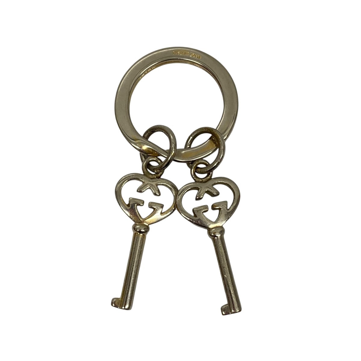 GUCCI(グッチ) キーホルダー シルバー サイズ ONE SIZE｜【公式