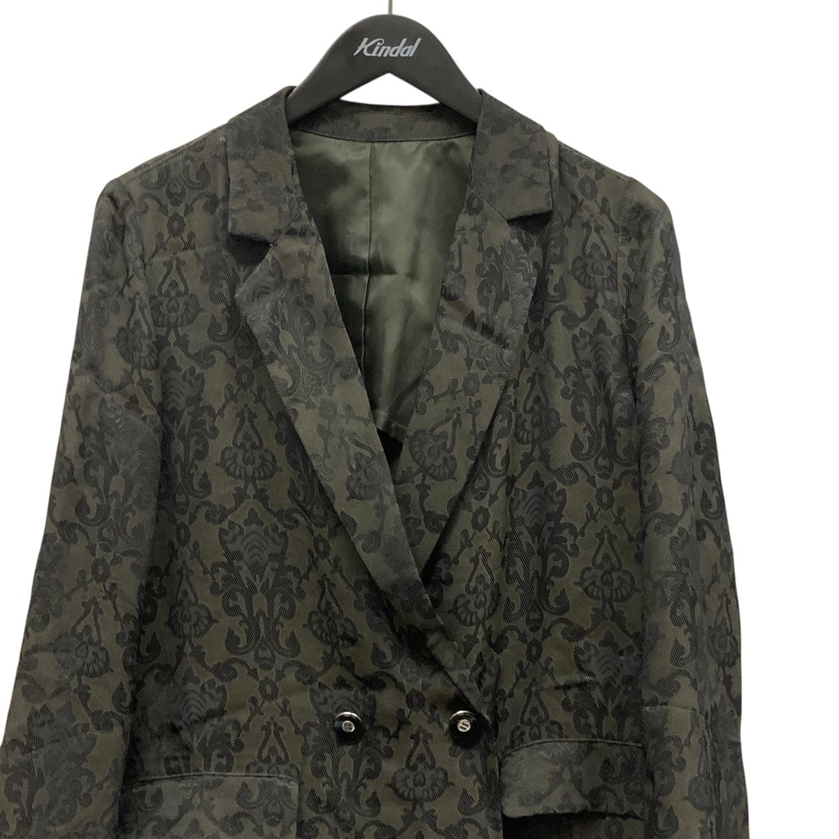 AMERI MEDI ALICIA JACQUARD JACKETジャガードダブルジャケット02310620391 古着・中古-3枚目のアイテム画像