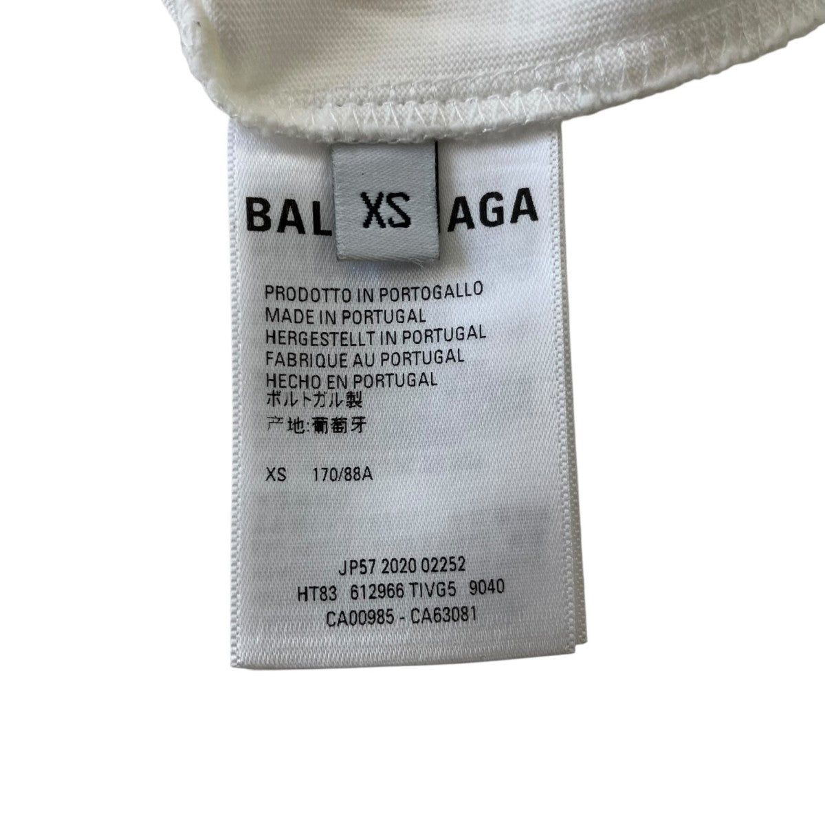 BALENCIAGA バックロゴプリントTシャツ612966 TIVG5 古着・中古-7枚目のアイテム画像