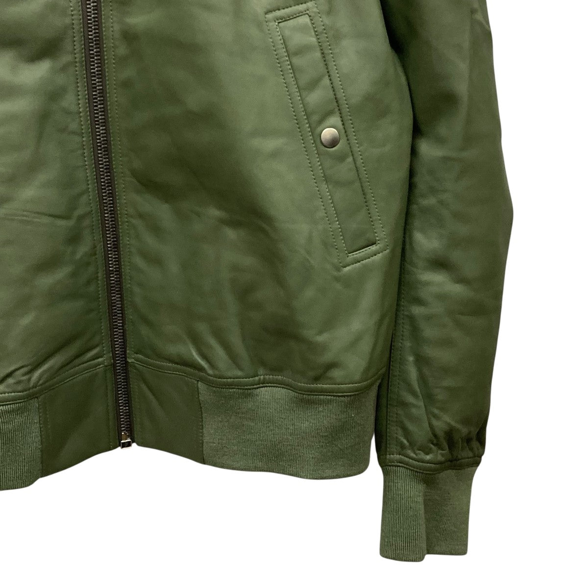 RICK OWENS(リックオウエンス) 23SSCLASSIC FLIGHT BOMBERレザー