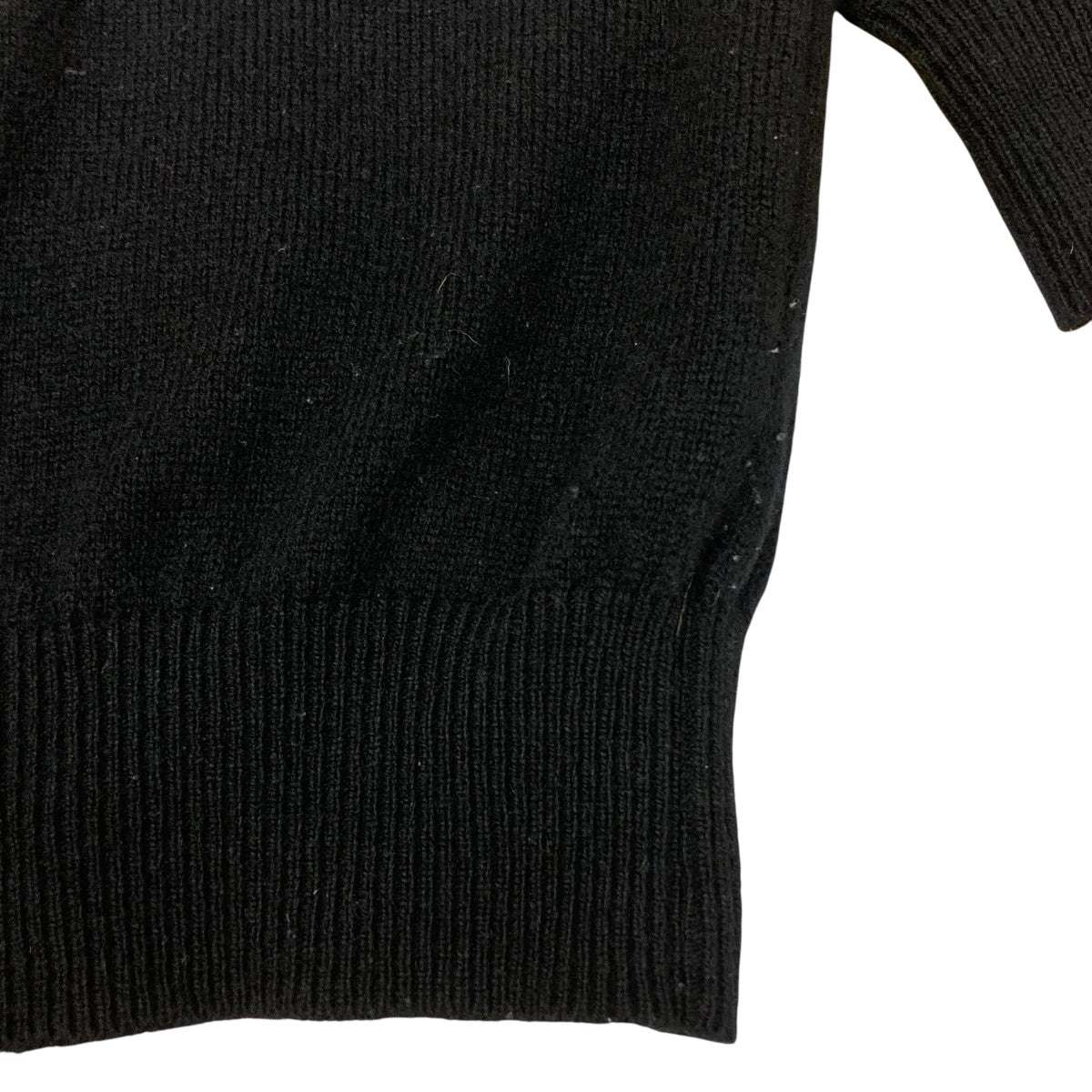 black comme des garcons　アクリルホールニット 2023AW ブラック コムデギャルソン 穴あき ホール ニット/サイズ