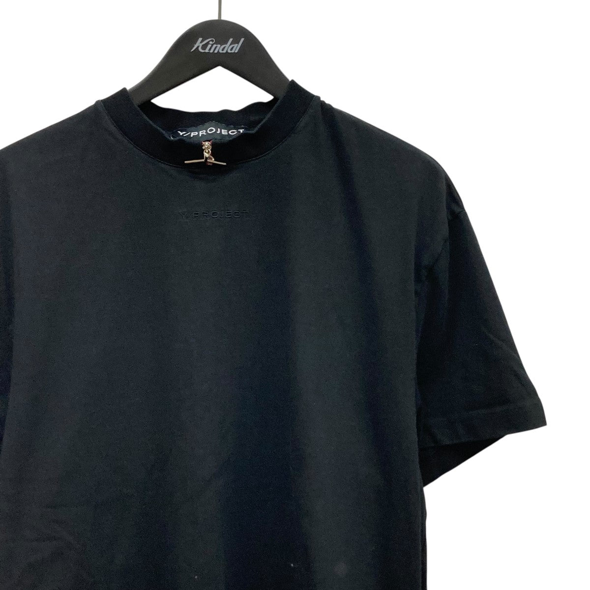 MINI Y ZIP T-SHIRTロゴ刺しゅうミニジップＴシャツ918848