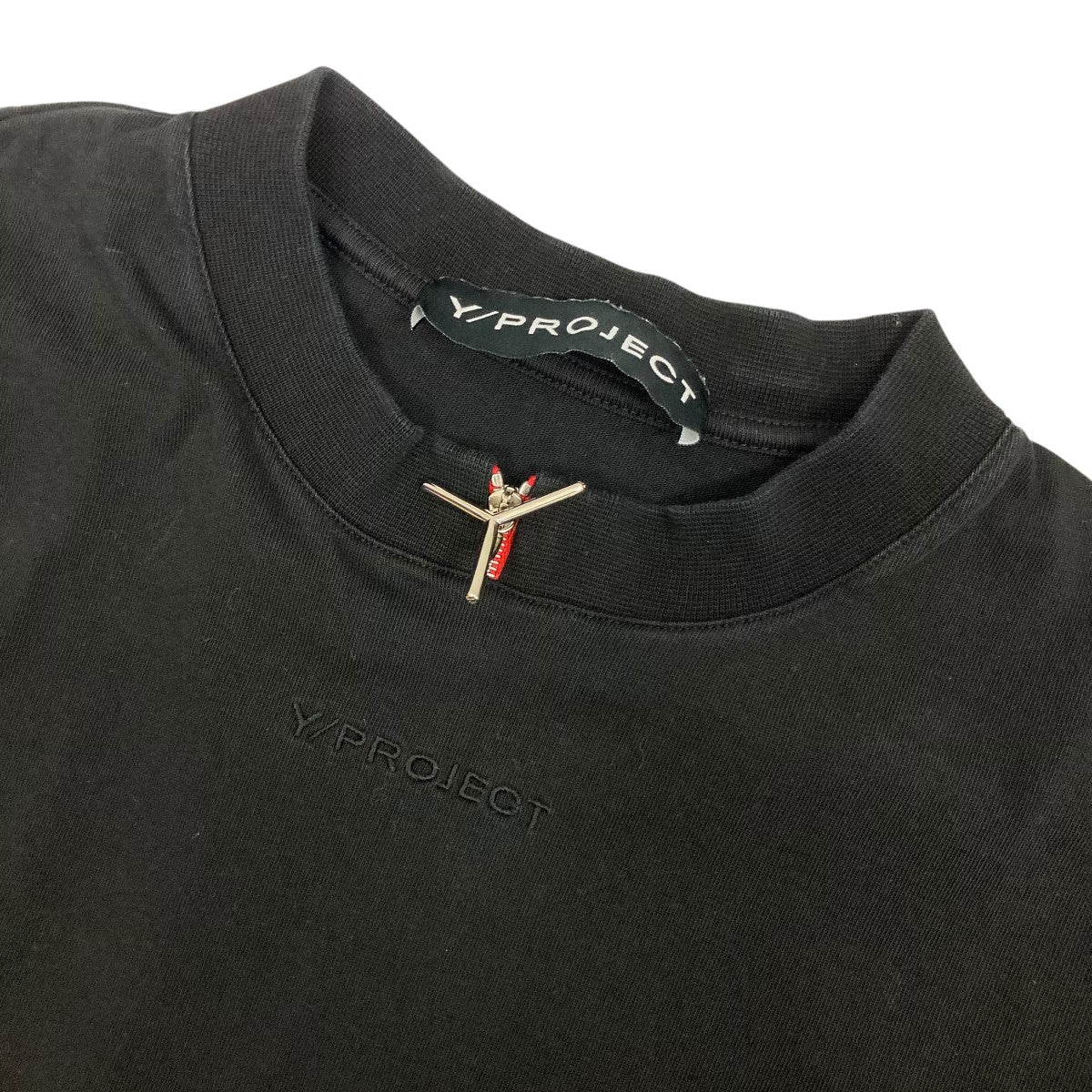 MINI Y ZIP T-SHIRTロゴ刺しゅうミニジップＴシャツ918848