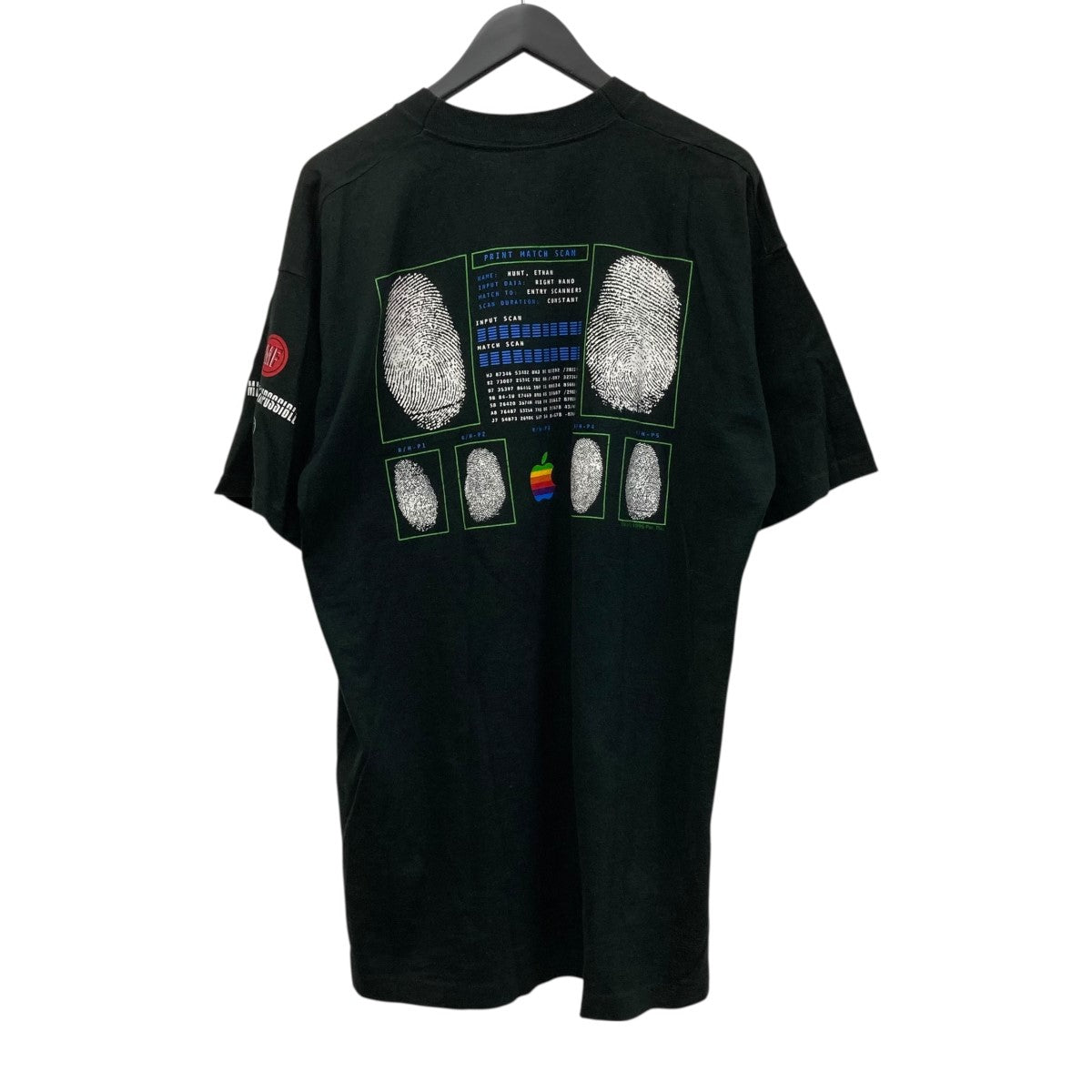 Hanes(ヘインズ) 90s ムービーTプリントTシャツ ブラック サイズ XL