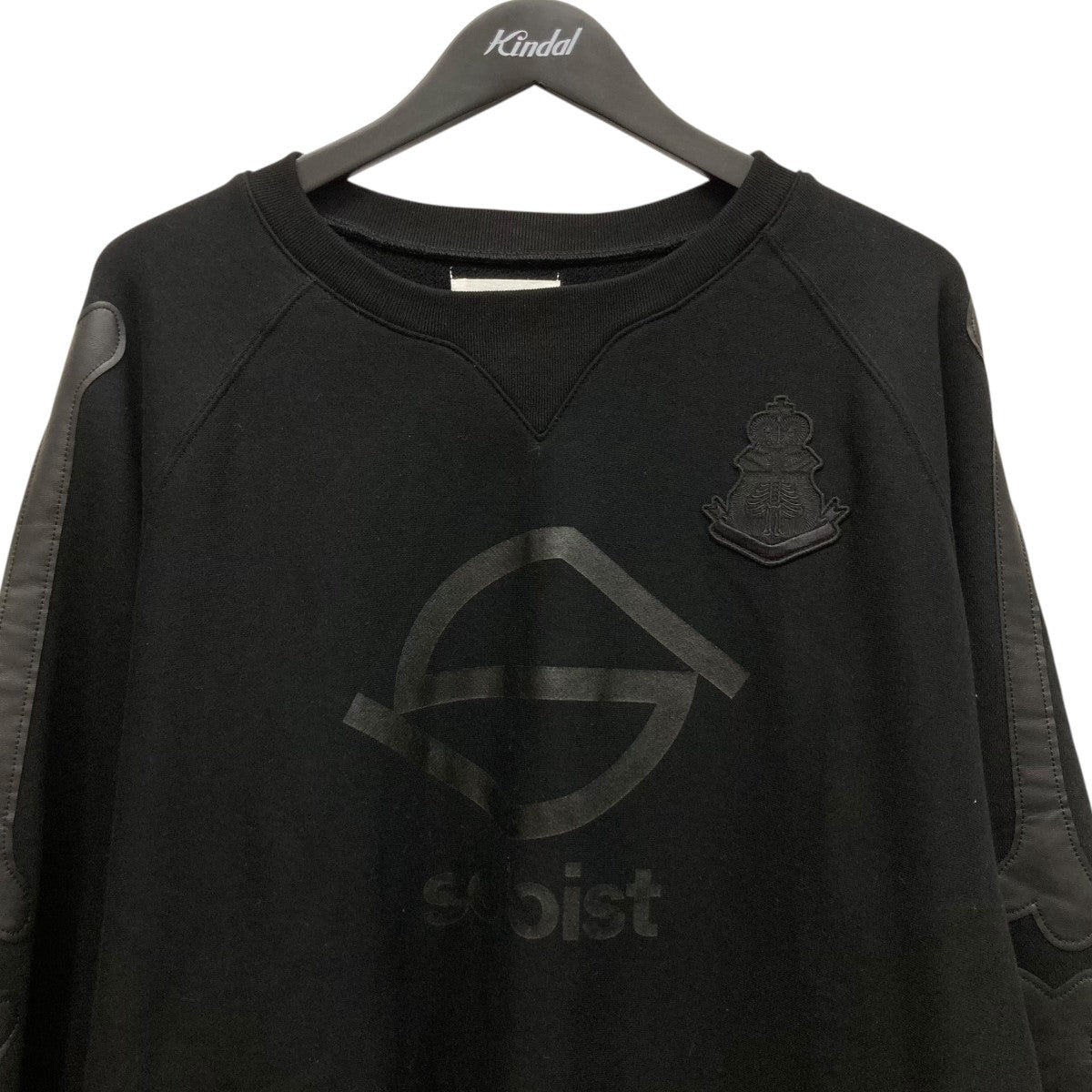 24SSバックガゼットスリーブクルーネックスウェットシャツ0003bss24