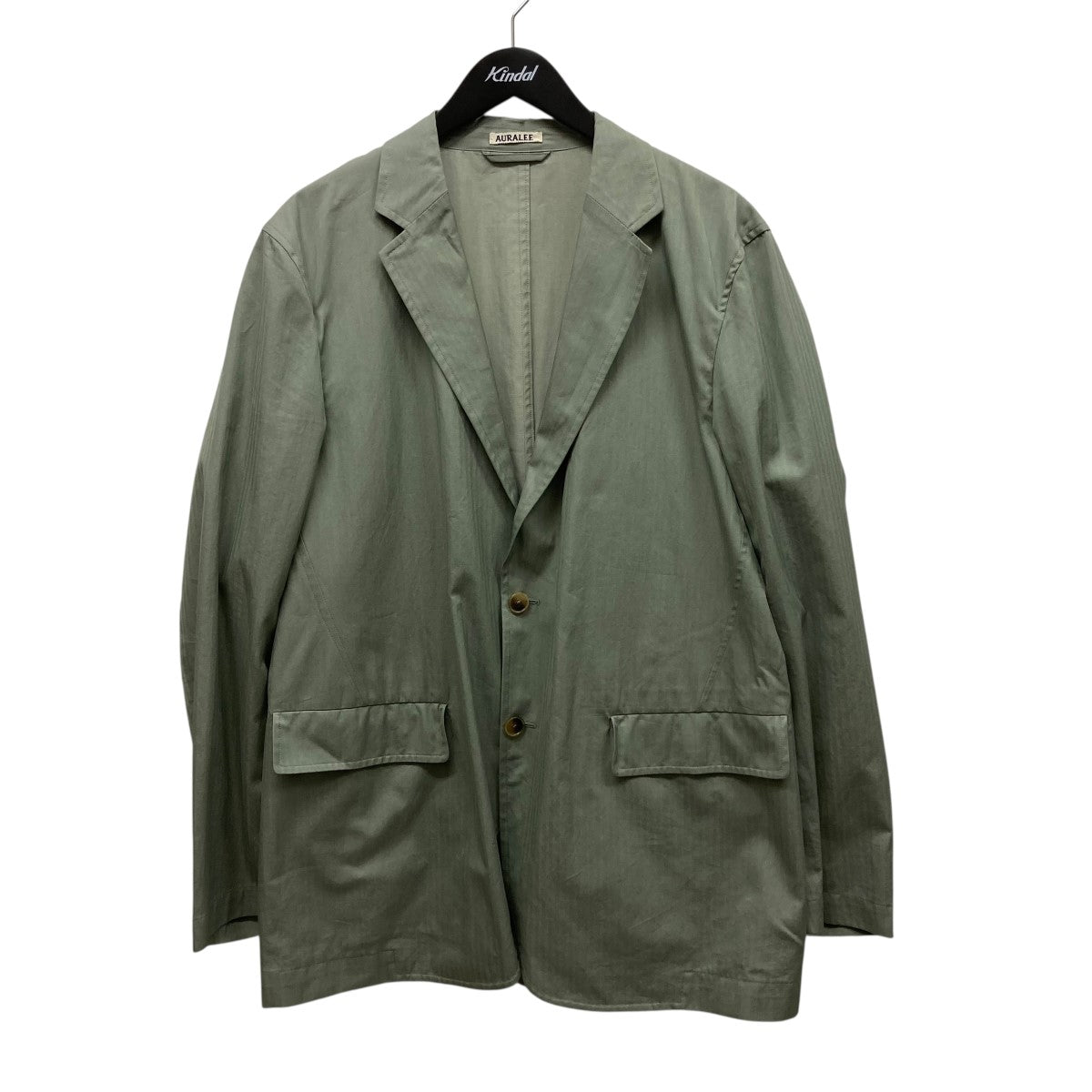 ジャケット・アウター auralee WASHED FINX HERRINGBONE JACKET AURALEE(オーラリー) WASHED FINX HERRINGBONE JACKET
