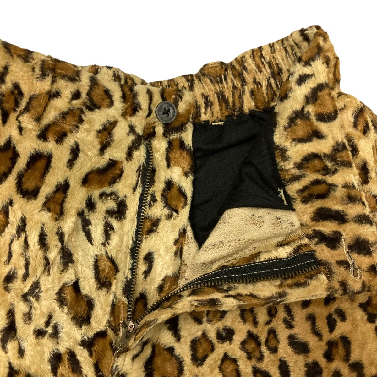 Supreme×GOODENOUGH 25SSレオパード柄ハーフパンツ ブラウン サイズ 30