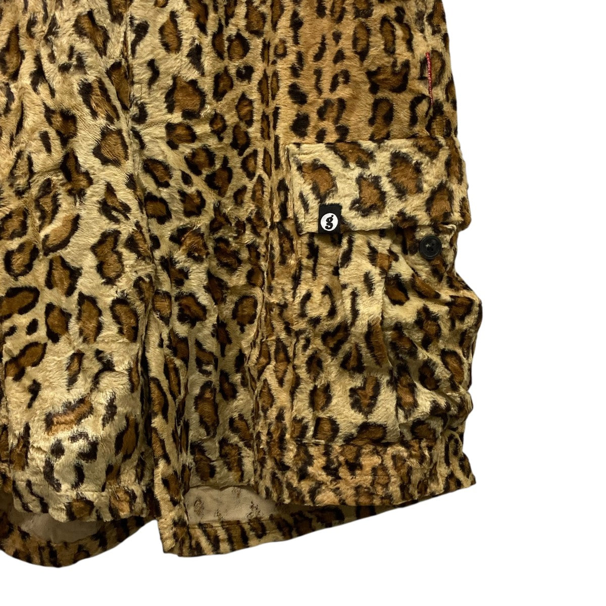 Supreme×GOODENOUGH 25SSレオパード柄ハーフパンツ ブラウン サイズ 30