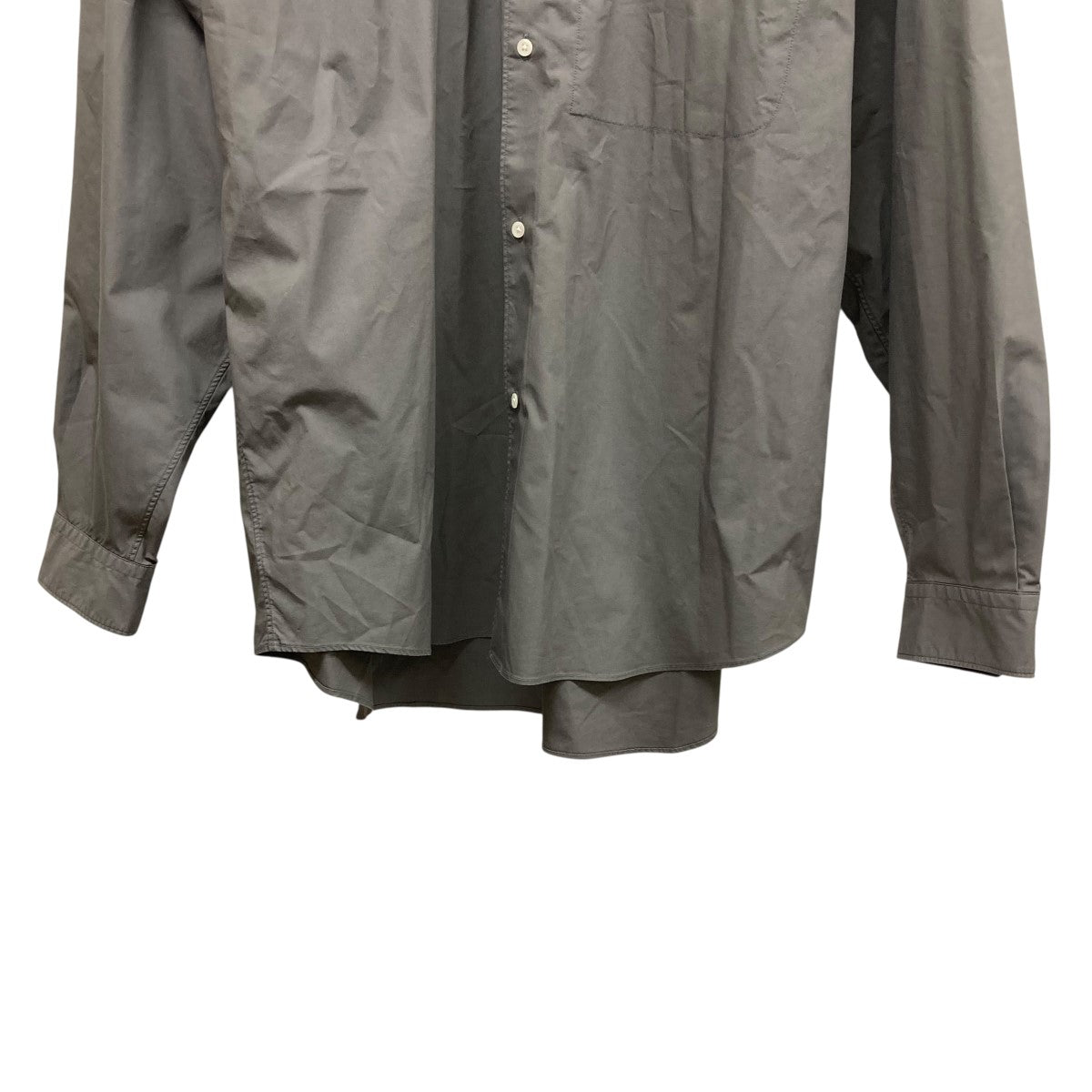 GOLDWIN(ゴールドウイン) 24SSオーバーサイズドバンドカラーシャツ