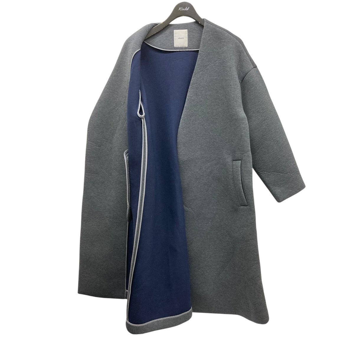 EBURE(エブール) ボンディングノーカラーコート2810200034 3264