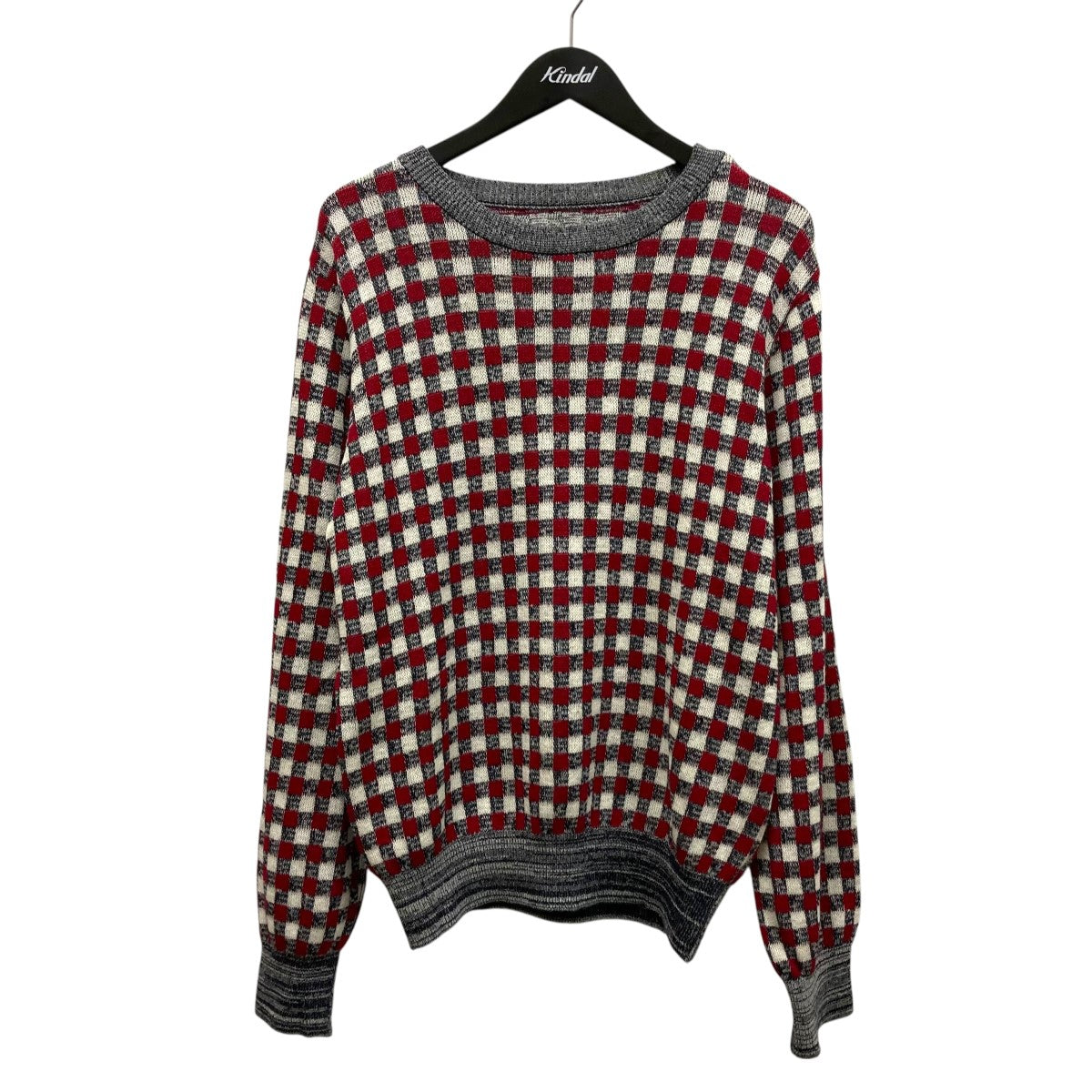 25SSチェックニットsk.00011SS25