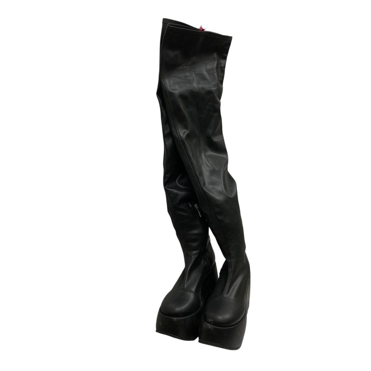 YELLO(イエロ) 厚底ロングブーツ ブラック サイズ 2XL｜【公式