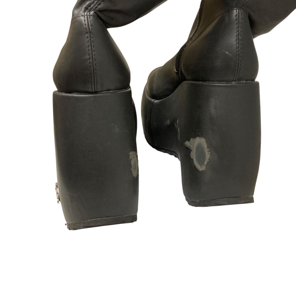 YELLO(イエロ) 厚底ロングブーツ ブラック サイズ 2XL｜【公式