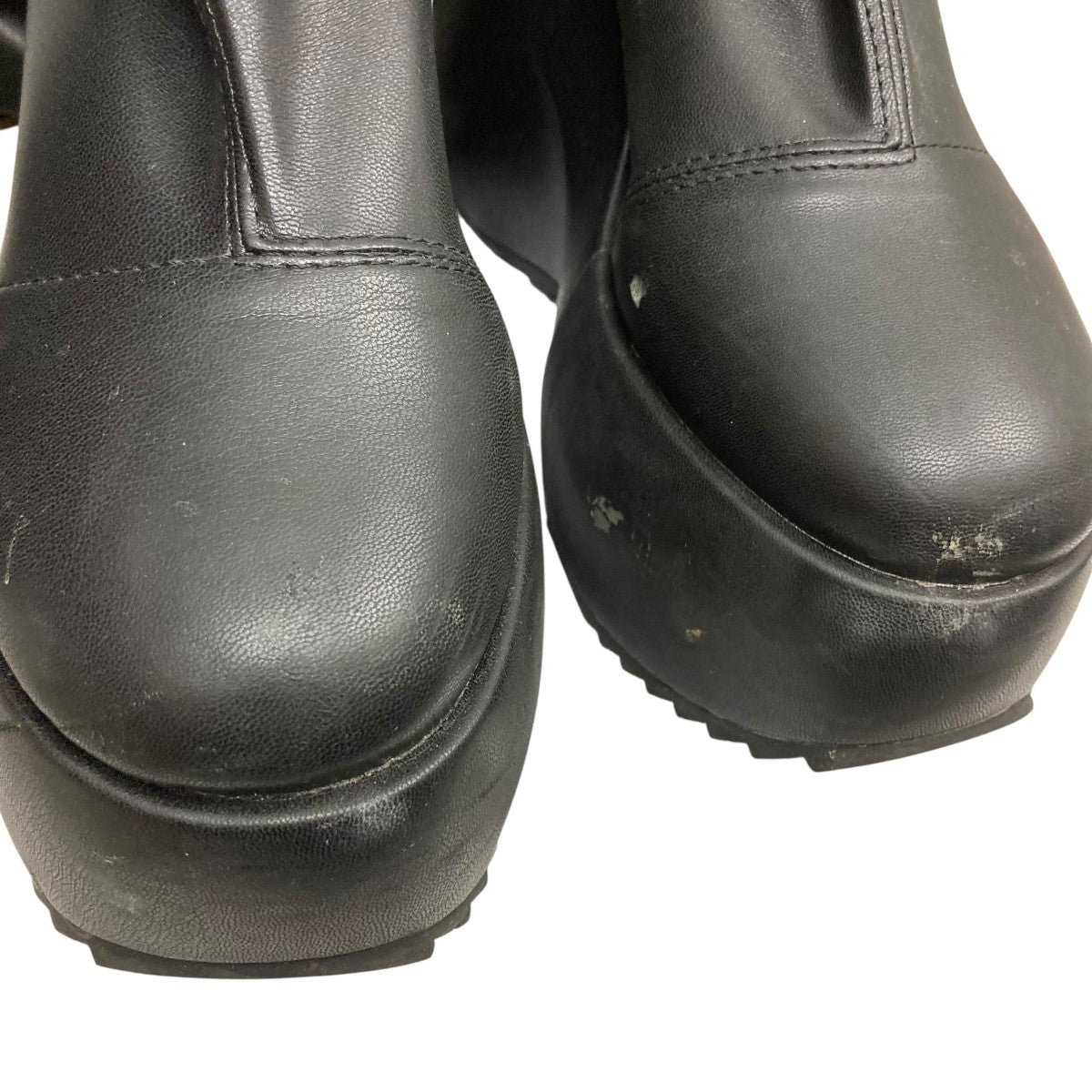 YELLO(イエロ) 厚底ロングブーツ ブラック サイズ 2XL｜【公式