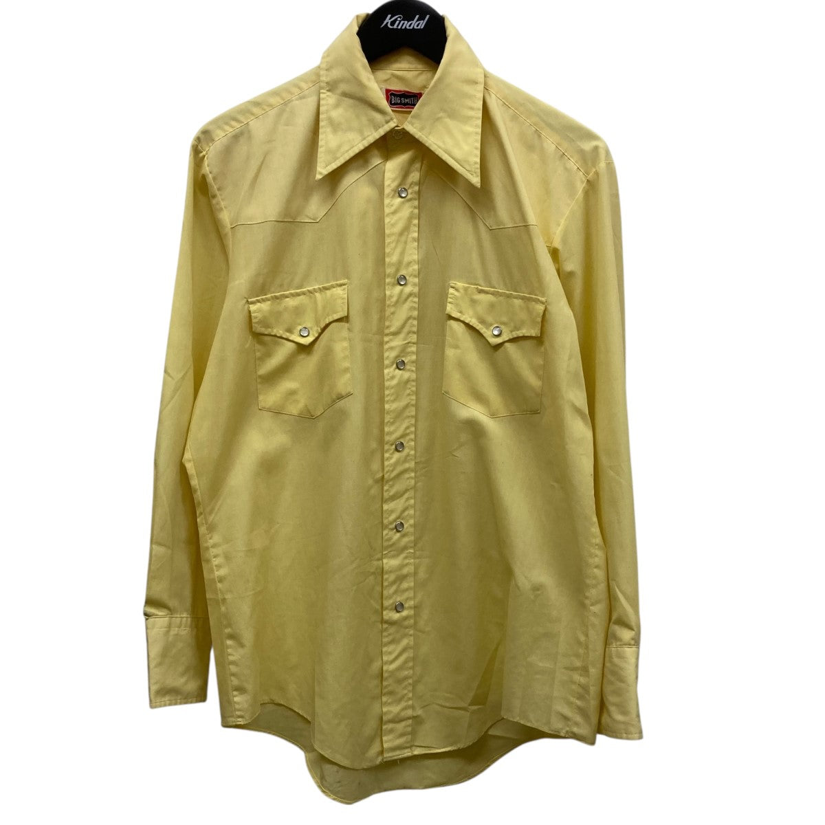BIG SMITH ダブルポケット長袖シャツ52504 古着・中古-1枚目のアイテム画像