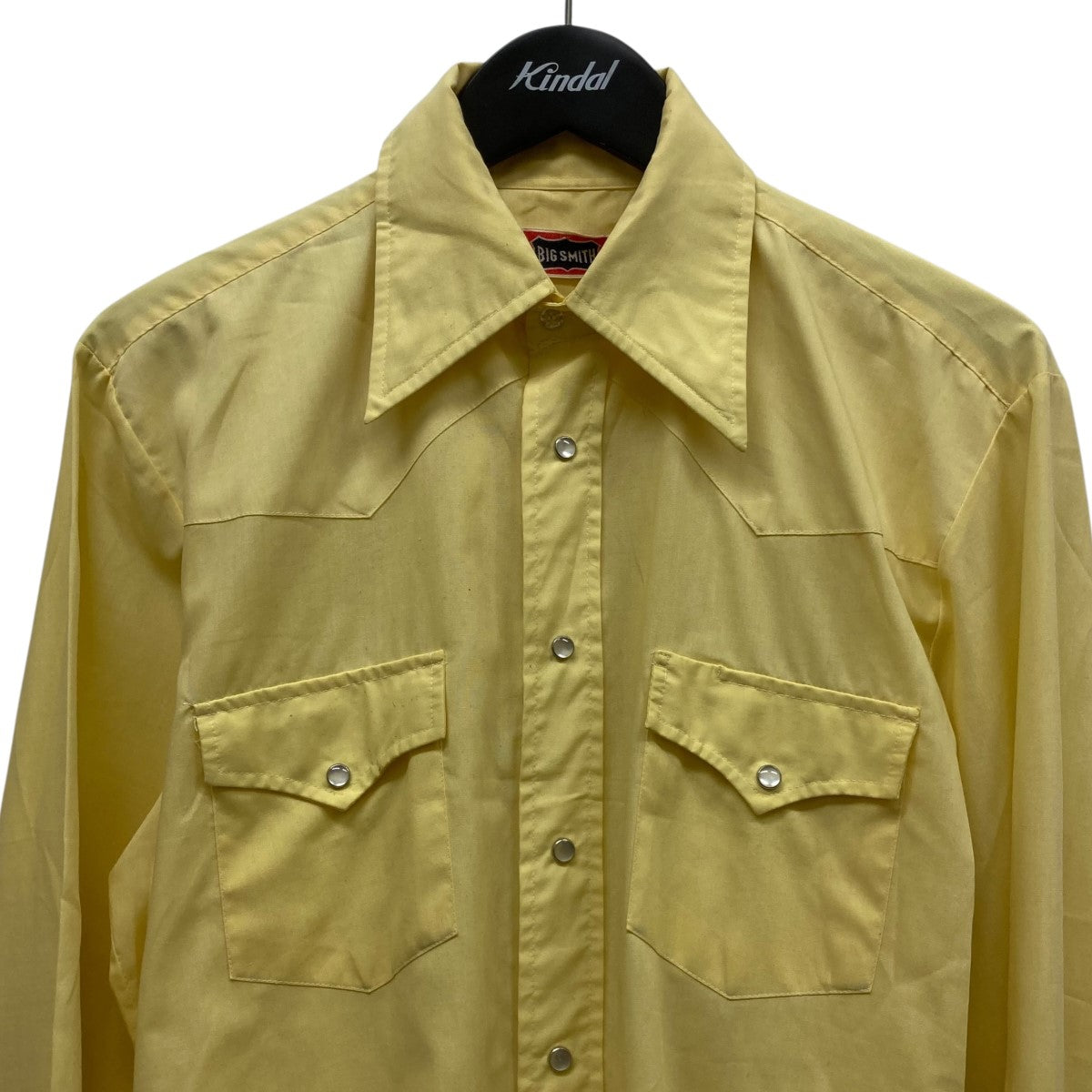 BIG SMITH ダブルポケット長袖シャツ52504 古着・中古-3枚目のアイテム画像