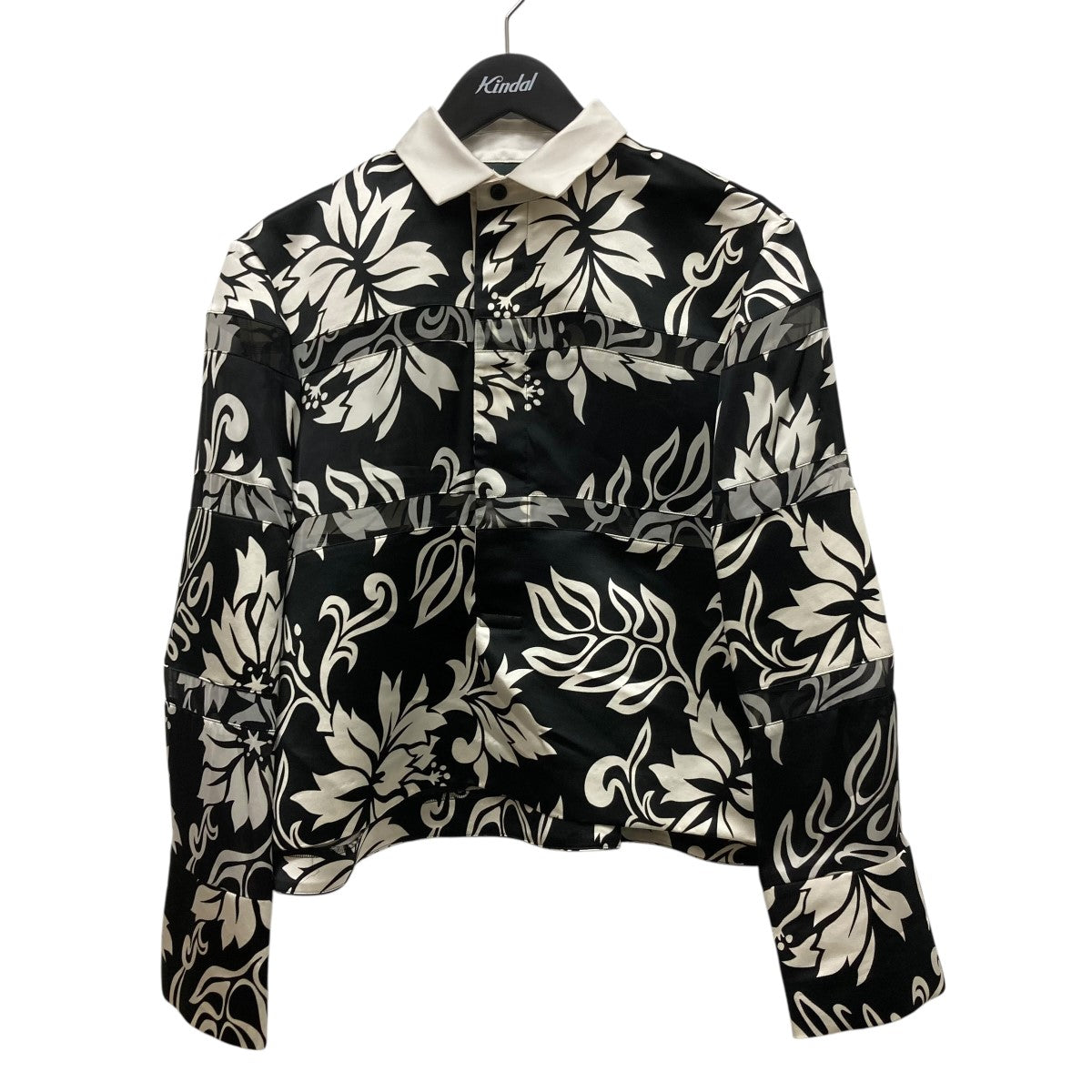 sacai(サカイ) 24SSFloral Print Rugby Shirtシャツブラウス24-07049