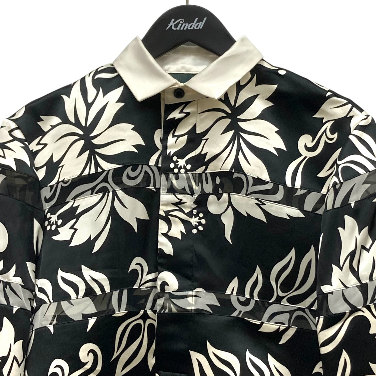 sacai(サカイ) 24SSFloral Print Rugby Shirtシャツブラウス24