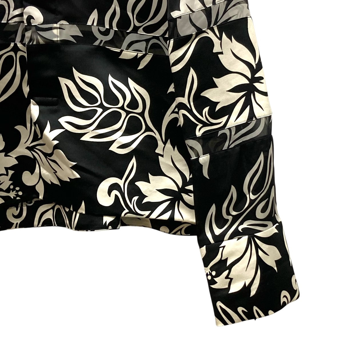 sacai(サカイ) 24SSFloral Print Rugby Shirtシャツブラウス24-07049