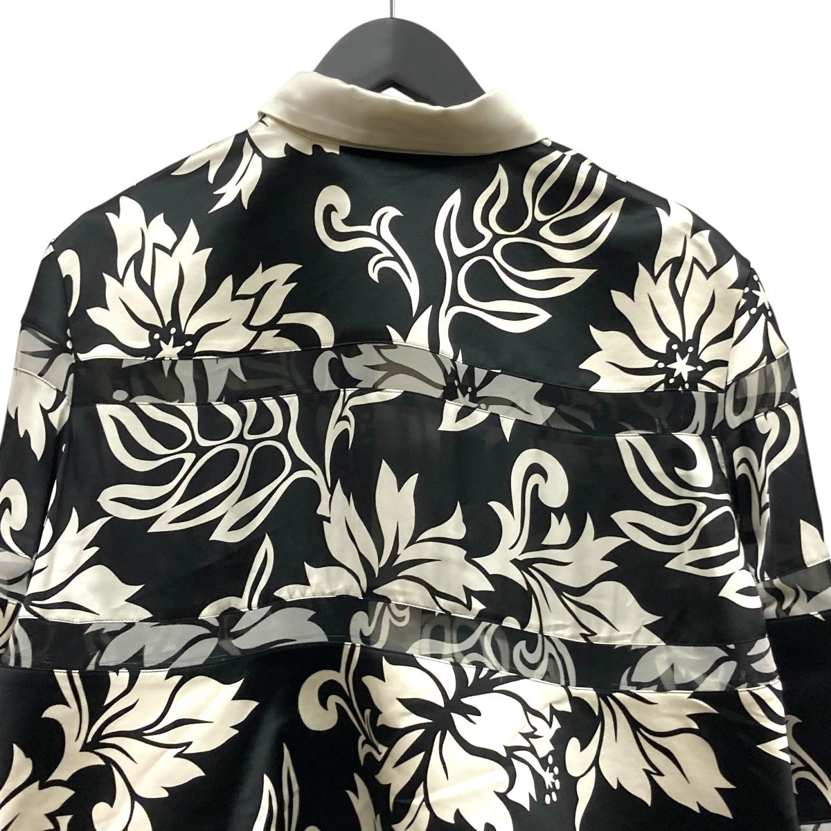 sacai(サカイ) 24SSFloral Print Rugby Shirtシャツブラウス24-07049