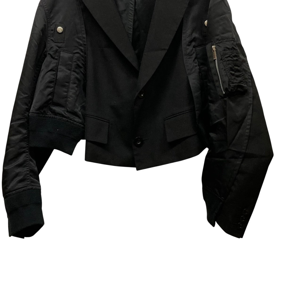 24ss sacai Stripe Suiting Jacket ダブルブレスト サカイ sacai ダブルブレスト ピンストライプ テーラード