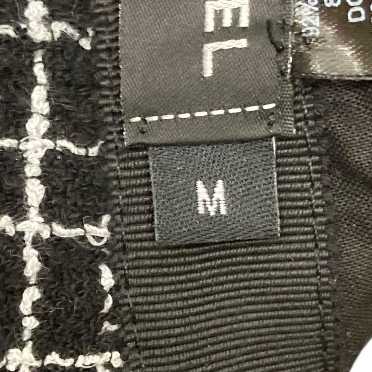 CHANEL(シャネル) ツイードバケットハット ブラック サイズ M