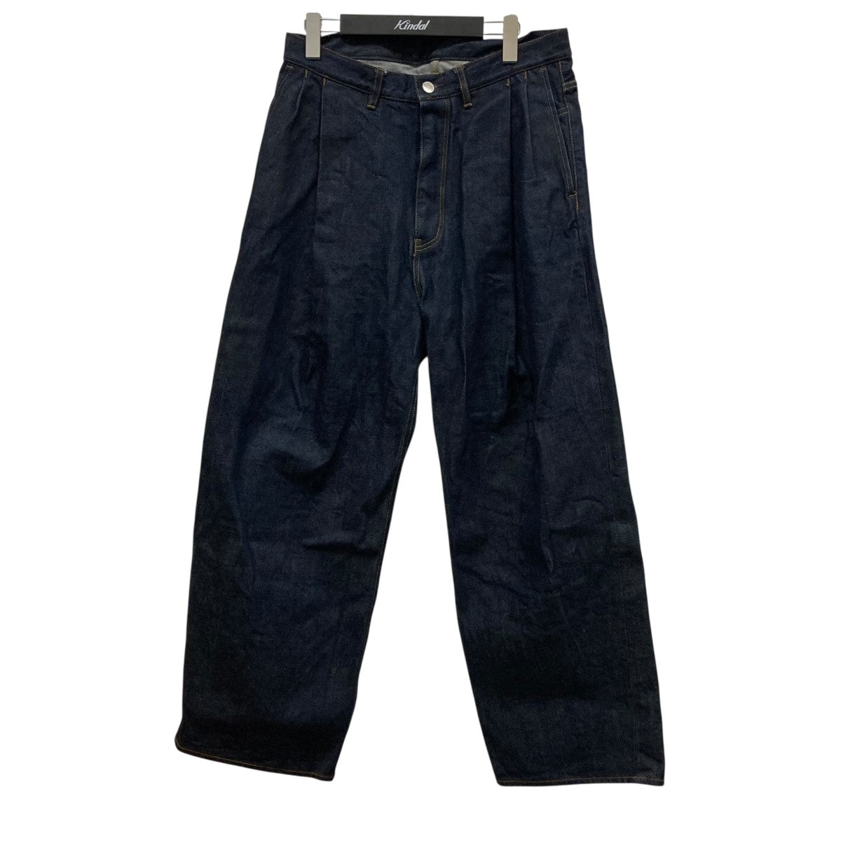 パンツ SUBLATIONS 2TUCK WIDE DENIM PANTS -ENTASIS Mk-Ⅱ-【RIGID INDIGO