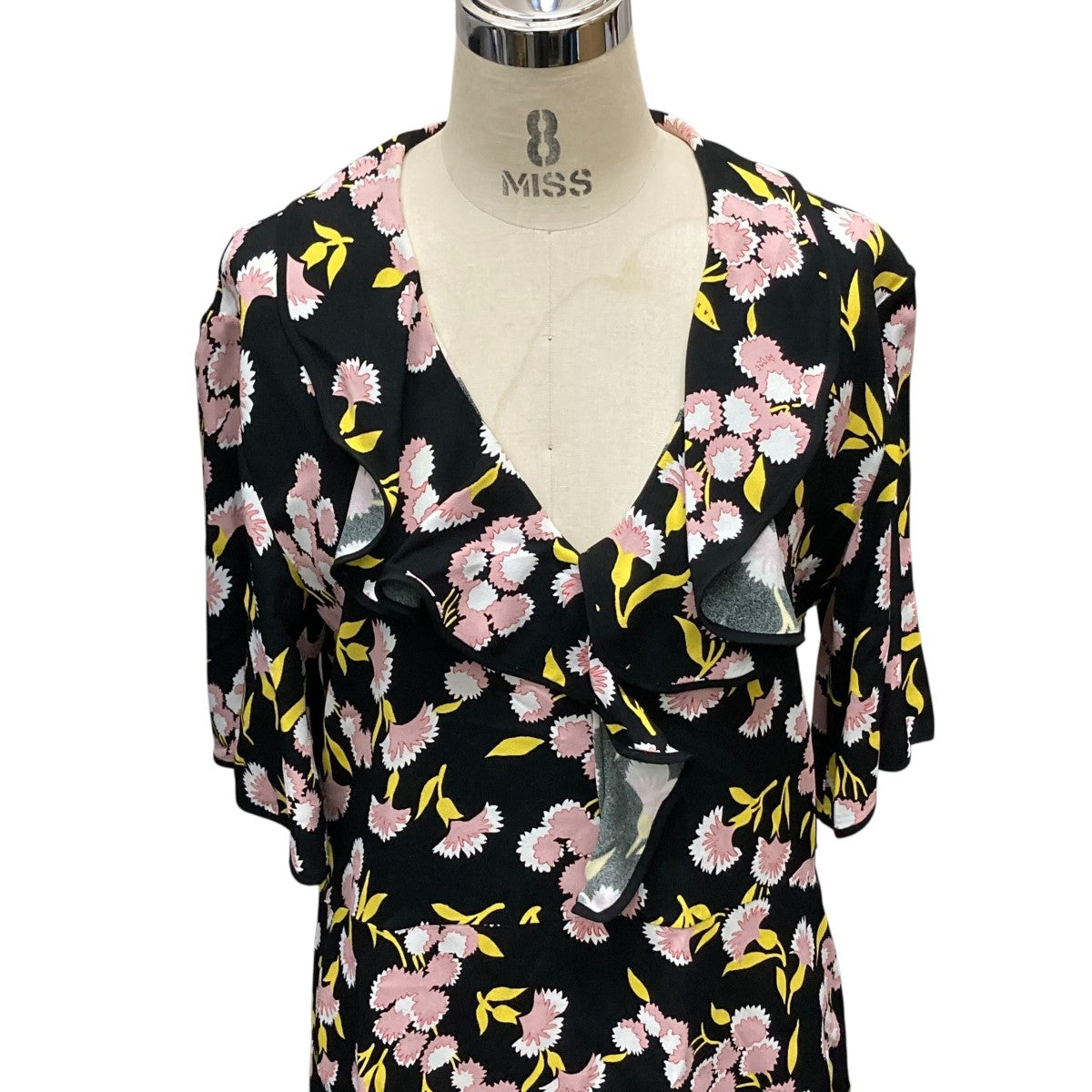 MARNI 花柄ワンピースC16ABMAU5000TV487 古着・中古-4枚目のアイテム画像